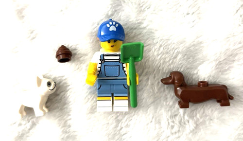 Lego dog sitter minifigure - lego,